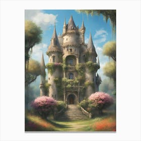 Fairytale Castle 2 Canvas Print