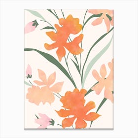 Flowers Pattern No.2 Canvas Print