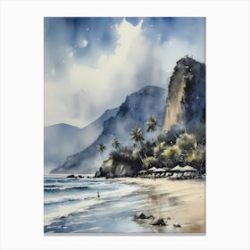 Bali In Summer Painting (25) Canvas Print