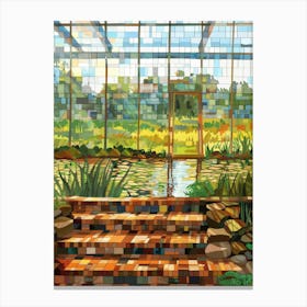 Garden In A Glass House Canvas Print