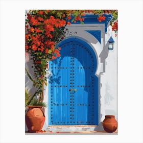 Blue Door 61 Canvas Print