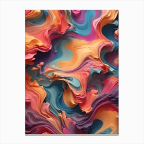 Abstract Painting  Print     Canvas Print