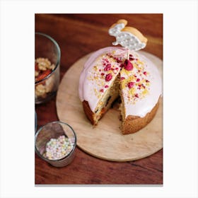 Cake With Icing 2 Canvas Print