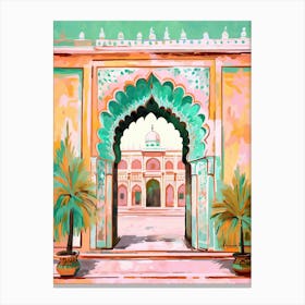 Patrika Gate India Travel Housewarming Painting Canvas Print