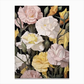 Lisianthus 2 Flower Painting Canvas Print