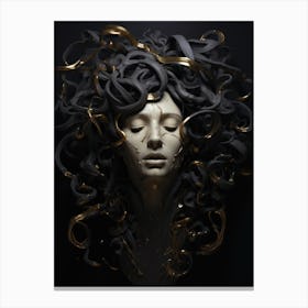 Head Of A Woman Canvas Print