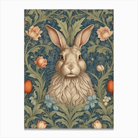 william morris rabbit art print 9 Canvas Print