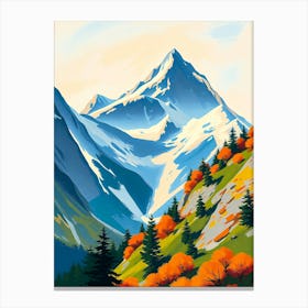 Alpine Illustration No 26 Stampe su tela