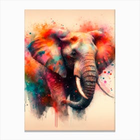 Elephant Canvas Art Canvas Print