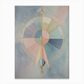 Pastel Wheel Canvas Print