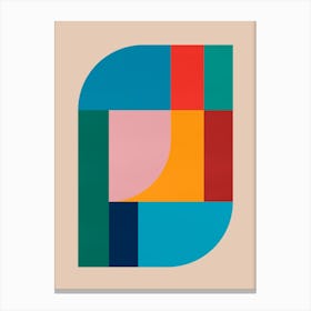 Modern and geometric 2 Canvas Print