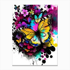 Colorful Butterfly 105 Canvas Print