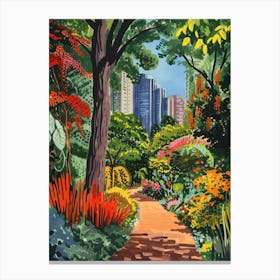 Southwark Park London Parks Garden 6 Painting Canvas Print