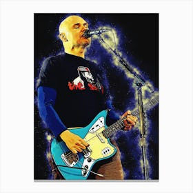 Spirit Billy Corgan Smashing Pumpkins Canvas Print