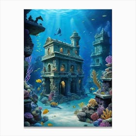 Beauty of underwater world 7 Canvas Print