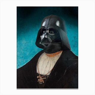 Vintage Sir Vader Canvas Print