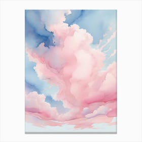 Watercolor Clouds 5 Canvas Print