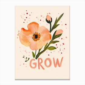 Grow No 4 Canvas Print