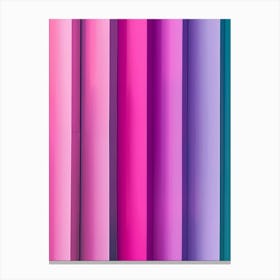 Abstract Background With Colorful Stripes Canvas Print