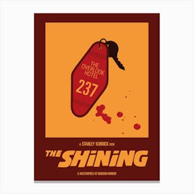 The Shining Film Poster Canvas Print