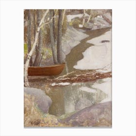 Spring Landscape (1929), Pekka Halonen Canvas Print
