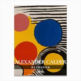 Alexander Calder Alborore Canvas Print