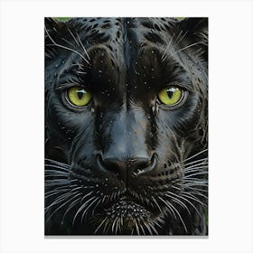 Black Panther - Ai Canvas Print