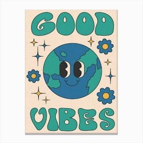 Good Vibes 1 Canvas Print