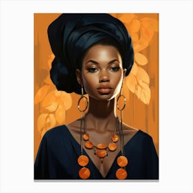 African Woman 16 Canvas Print