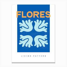 Flores  Canvas Print
