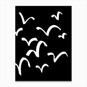 Black Birds Canvas Print