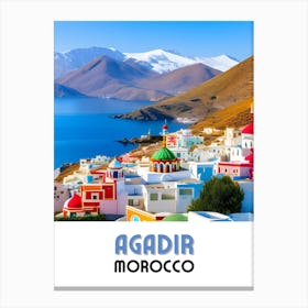 Agadir, Morocco 3 Canvas Print