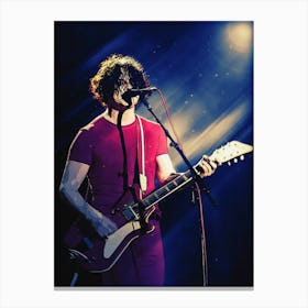 Superstars Of Jack White (The White Stripes) Canvas Print