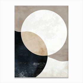 Faint Murmurs Minimalist Style Canvas Print