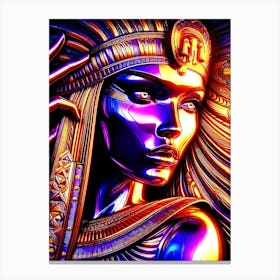 Cleopatra Portrait Artwork 128 Canvas Print