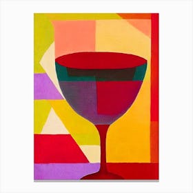 Daiquiri Paul Klee Inspired Abstract Cocktail Poster Canvas Print