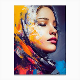 Modest Visions Veiled In Vibrance 7 Canvas Print