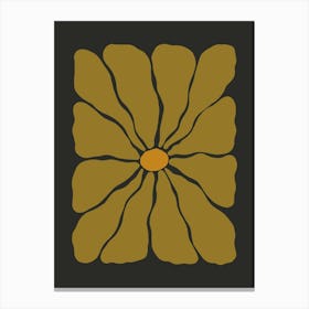 Autumn Flower 04 - Spruce Canvas Print