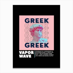 Greek Statue Canvas Print