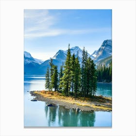 Lake Banff Canvas Print
