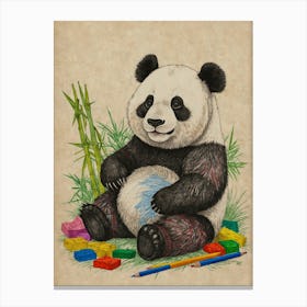 Panda Bear 31 Canvas Print