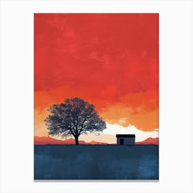 Sunset Canvas Print