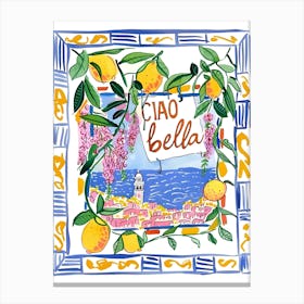 Cio Bella Canvas Print