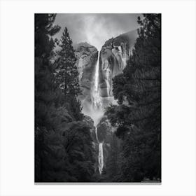 Waterfall Forest 4 Canvas Print