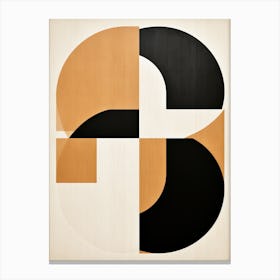 Mirage Of Ivory Bauhaus Canvas Print