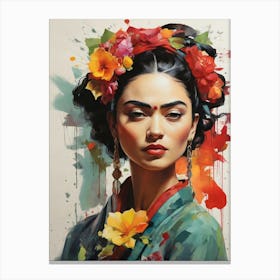 frida kahlo 9 Canvas Print