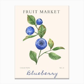 Blueberry Canvas Print