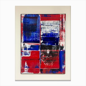 Red N Blue Canvas Print