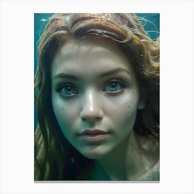 Mermaid -Reimagined 28 Canvas Print