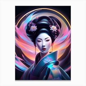 Geisha 7 Canvas Print